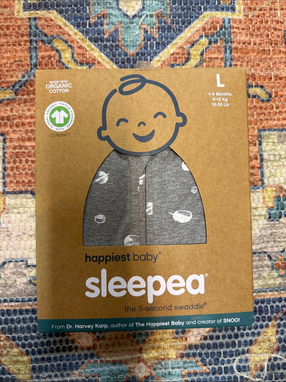 Sleepea Swaddle Sleep Sack by Happiest Baby - Large